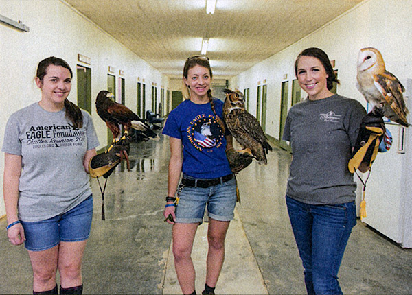 Jenna Penland, Kayla Jackson, and Laura Sterbens